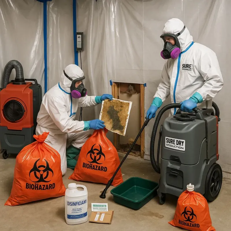 Contaminated Water Handling Protocols process in West Sayville, NY